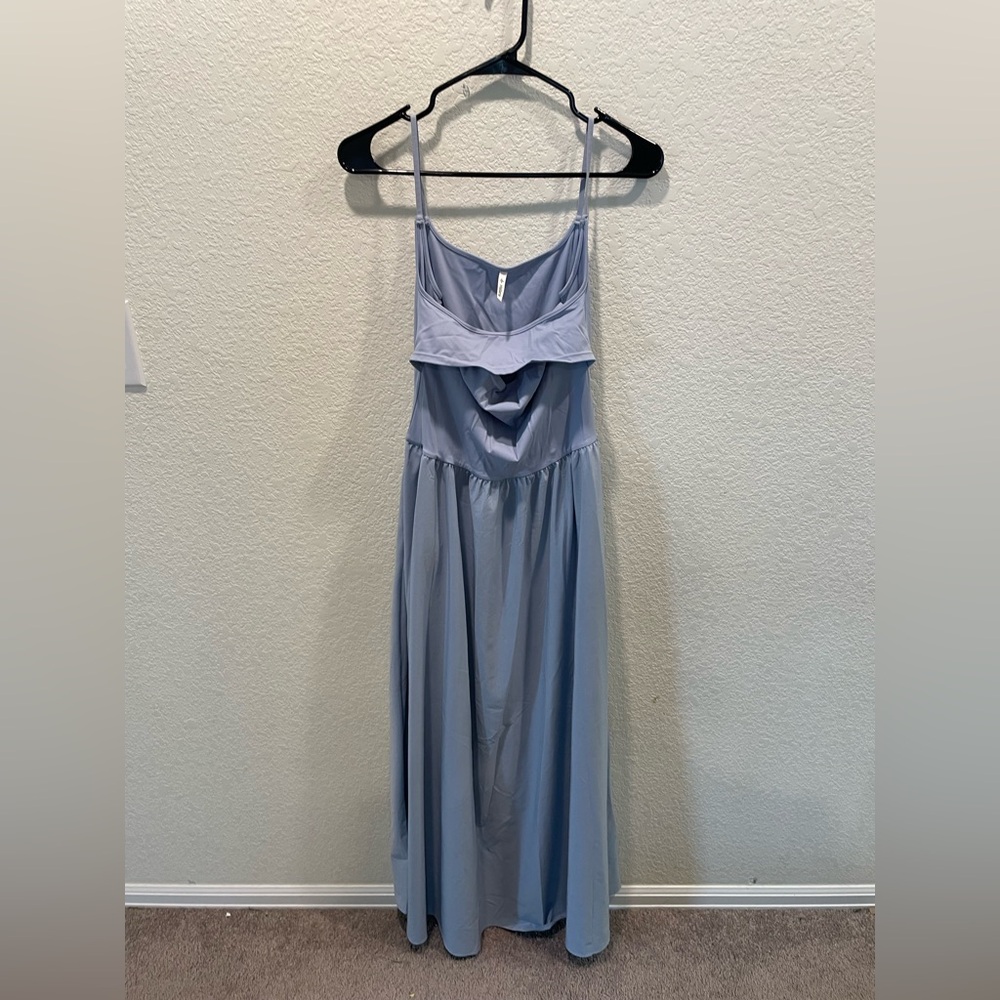 HALARA Women's Maxi Dress in Light Blue